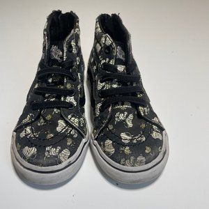 Vans Off The Wall Infant Toddler X Peanuts Snoopy Glow-In-Dark Mummy 7.5 Toddler